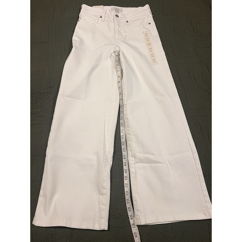 Banana Republic Women's White Jeans Size 25/0 Petite NWT Msrp $90